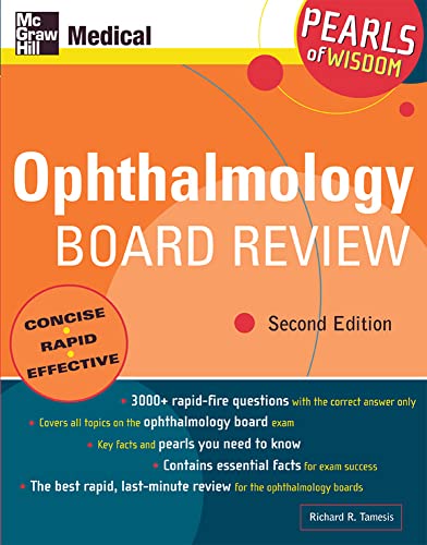 Stock image for Ophthalmology Board Review: Pearls of Wisdom, Second Edition: Pearls of Wisdom, Second Edition for sale by HPB-Red