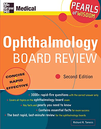 9780071464390: Ophthalmology Board Review: Pearls Of Wisdom, Second Edition