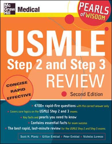 Beispielbild fr USMLE Step 2 and Step 3 Review zum Verkauf von Better World Books