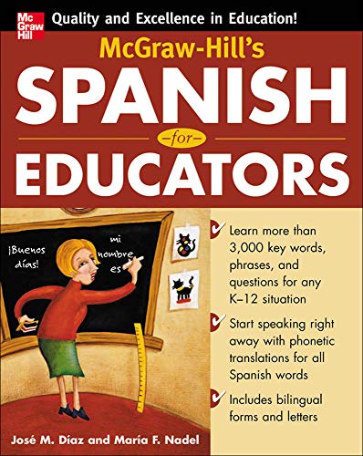 9780071464901: McGraw-Hill's Spanish for Educators (Book Only) (ENGLISH LANGUAGE TEACHING)