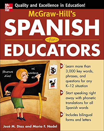 Imagen de archivo de McGraw-Hill's Spanish for Educators (Book Only) a la venta por Gulf Coast Books