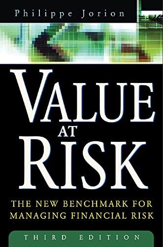Beispielbild fr Value at Risk, 3rd Ed.: The New Benchmark for Managing Financial Risk (General Finance & Investing) zum Verkauf von Anybook.com