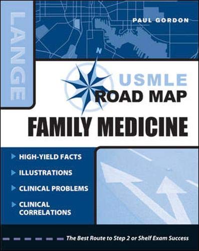 9780071465434: USMLE Road Map: Family Medicine (LANGE USMLE Road Maps)