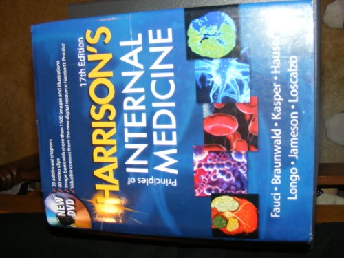 Imagen de archivo de Harrison's Principles of Internal Medicine, 17th Edition Anthony S. Fauci; Eugene Braunwald; Dennis L. Kasper; Stephen L. Hauser; Dan L. Longo; J. Larry Jameson and Joseph Loscalzo a la venta por tttkelly1