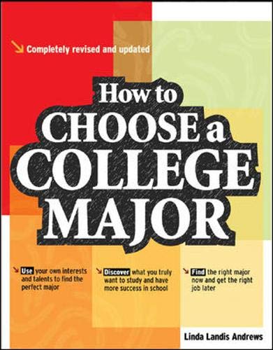9780071467841: How to Choose a College Major, revised and updated edition