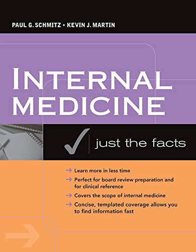Beispielbild fr Internal Medicine: Just the Facts zum Verkauf von Better World Books