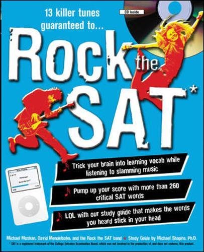 9780071469036: Rock the Sat: Trick Your Brain Into Learning New Vocab While Listening To Slamming Music