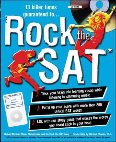 9780071469036: Rock the SAT: Trick Your Brain into Learning New Vocab While Listening to Slamming Music