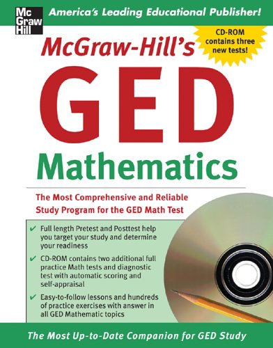 Imagen de archivo de GED Mathematics : The Most Comprehensive and Reliable Study Program for the GED Math Test a la venta por Better World Books