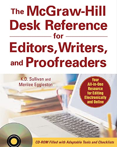 Imagen de archivo de The McGraw-Hill Desk Reference for Editors, Writers, and Proofreaders (with CD-ROM) a la venta por SecondSale