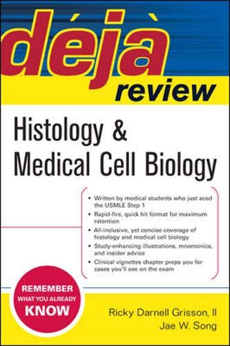 Stock image for Deja Review Histology & Medical Cell Biology for sale by Phatpocket Limited