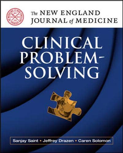 Imagen de archivo de Clinical Problem-Solving a la venta por Better World Books