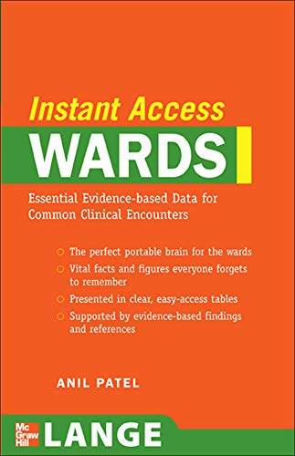 Beispielbild fr LANGE Instant Access Wards: Essential Evidence-based Data for Common Clinical Encounters zum Verkauf von Chiron Media