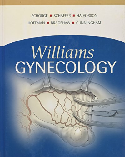 Imagen de archivo de Williams Gynecology (Schorge,Williams Gynecology) a la venta por HPB-Red