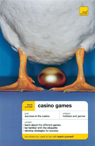 Stock image for Teach Yourself Casino Games New Edition (Teach Yourself: Games/Hobbies/Sports) for sale by Ergodebooks