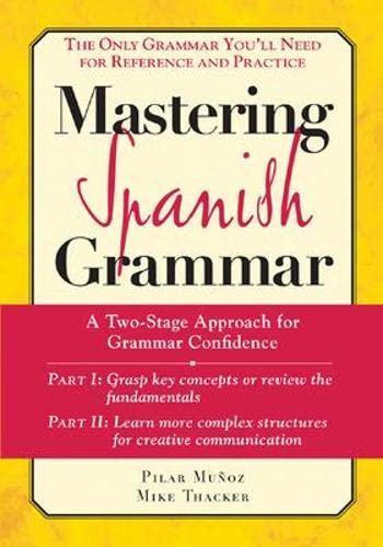 Imagen de archivo de Mastering Spanish Grammer (McGraw-Hill Edition) (Spanish Edition) a la venta por BooksRun