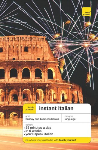 9780071474252: Teach Yourself Instant Italian