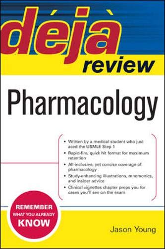 Beispielbild fr Pharmacology (Deja Review) zum Verkauf von medimops