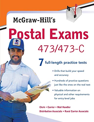 Stock image for McGraw-Hill's Postal Exams 473/473C for sale by Your Online Bookstore