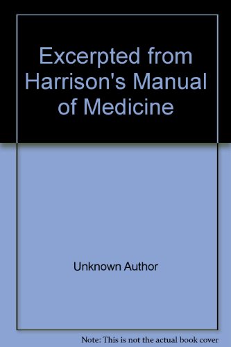 9780071475129: Excerpted from Harrison's Manual of Medicine