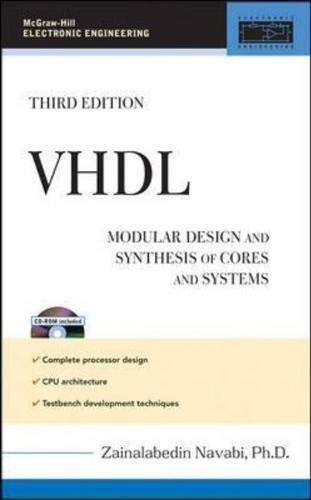 Stock image for VHDL Modular Design and Synthesis of Cores and Systems Third Edition with CD Rom for sale by Hudson's Bookstore