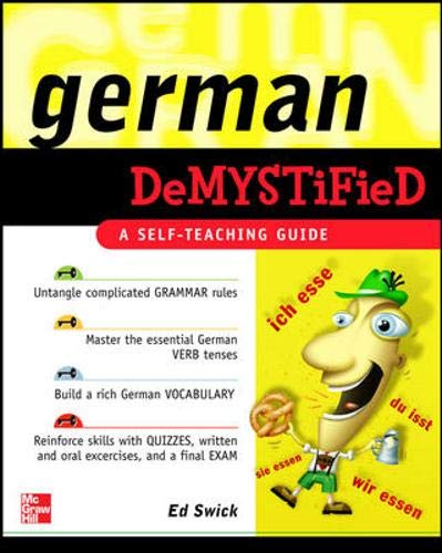 Stock image for German Demystified : A Self Teaching Guide for sale by Better World Books: West