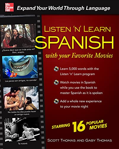 9780071475655: Listen 'n' Learn Spanish with Your Favorite Movies (NTC FOREIGN LANGUAGE)