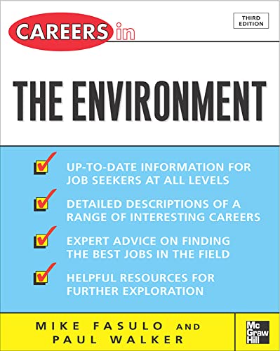 Imagen de archivo de Careers in the Environment (Careers in.Series) a la venta por Decluttr