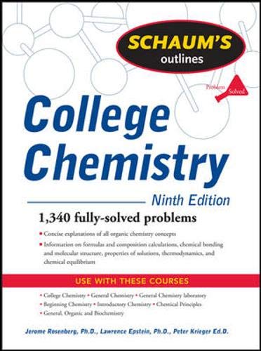 9780071476706: Schaum's Outline of College Chemistry, 9ed (Schaum's Outlines)