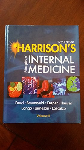 Imagen de archivo de Harrison's Principles of Internal Medicine a la venta por Better World Books