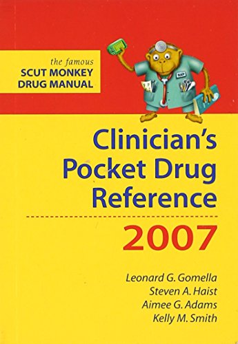 Imagen de archivo de Clinician's Pocket Drug Reference 2007 a la venta por ThriftBooks-Atlanta