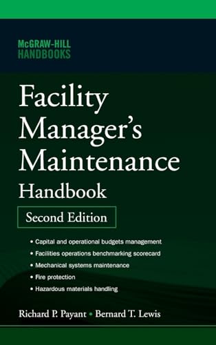 Stock image for Facility Manager's Maintenance Handbook for sale by TextbookRush