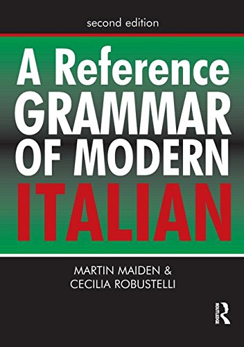 Imagen de archivo de A Reference Grammar of Modern Italian. Second Edition a la venta por The Bookseller