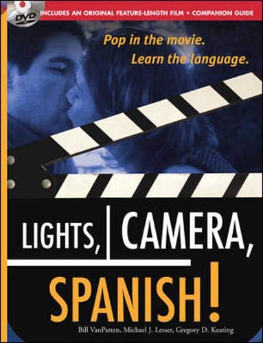 Stock image for Lights, Camera, Spanish : Pop in the Movie, Learn the Language for sale by Better World Books