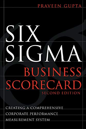 Imagen de archivo de Six Sigma Business Scorecard a la venta por Once Upon A Time Books