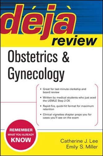 Beispielbild fr Deja Review Obstetrics & Gynecology zum Verkauf von Books From California