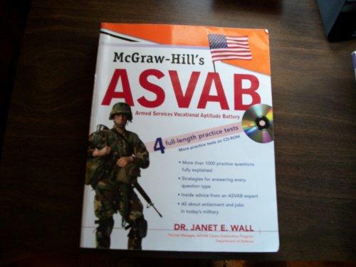 Stock image for McGraw-Hill's ASVAB 4 Full-Length Practice Tests for sale by ThriftBooks-Atlanta