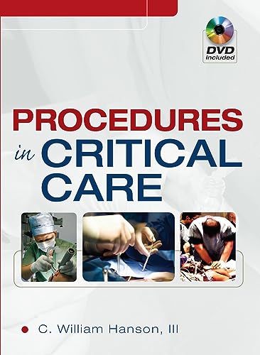 Beispielbild fr Procedures in Critical Care zum Verkauf von Books From California