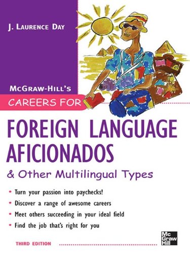 Stock image for Careers for Foreign Language Aficionados & Other Multilingual Types (Careers for You Series) for sale by Kona Bay Books
