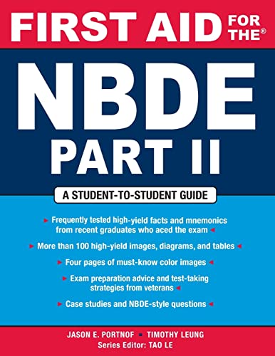 9780071482530: First Aid for the NBDE Part II (First Aid Series)