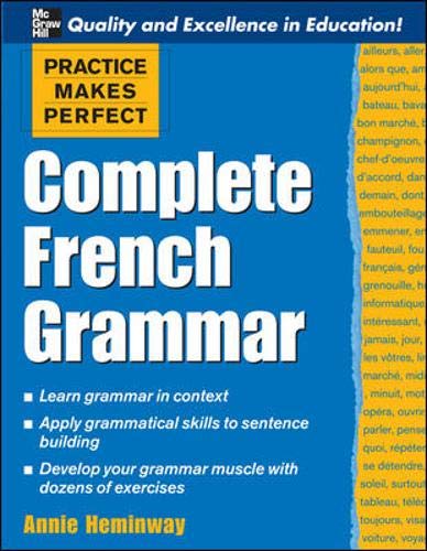 Beispielbild fr Complete French Grammar zum Verkauf von Better World Books