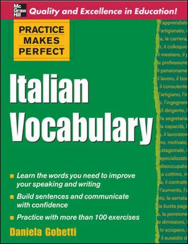 9780071482868: Practice Makes Perfect: Italian Vocabulary