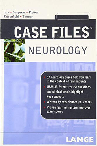 Stock image for Case Files Neurology (LANGE Case Files) for sale by HPB-Red