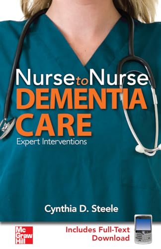 9780071484329: Nurse to Nurse Dementia Care