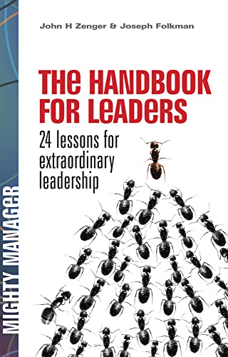 Imagen de archivo de The Handbook for Leaders : 24 Lessons for Extraordinary Leadership a la venta por Better World Books