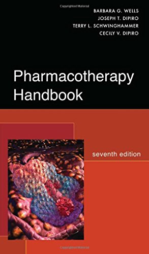 9780071485012: Pharmacotherapy handbook