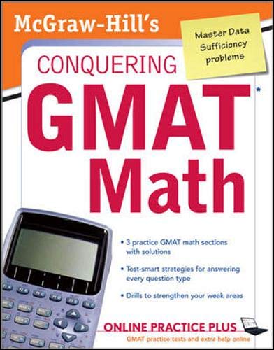 Stock image for McGraw-Hill's Conquering the GMAT Math: MGH's Conquering GMAT Math for sale by HPB-Red