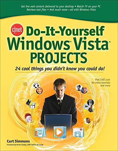 Imagen de archivo de CNET Do-It-Yourself Windows Vista Projects: 24 Cool Things You Didn't Know You Could Do! (CONSUMER APPL & HARDWARE - OMG) a la venta por WorldofBooks