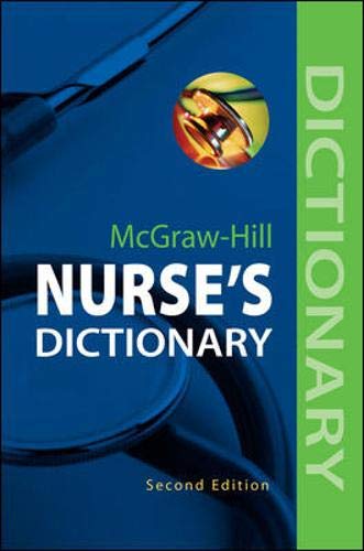 Stock image for McGraw-Hill's Nurses' Dictionary for sale by SecondSale