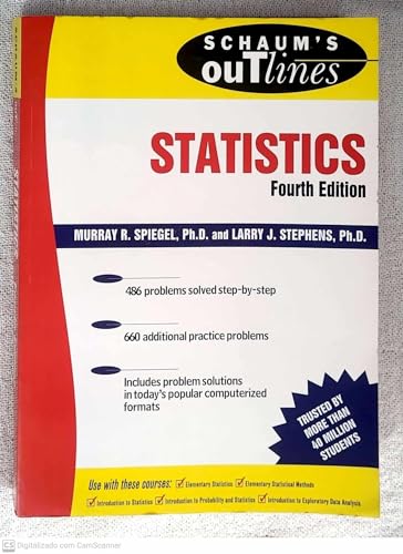 9780071485845: Schaum's Outline of Statistics (Schaum's Outlines)